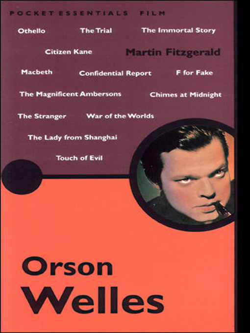 Title details for Orson Welles by Martin Fitzgerald - Available